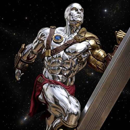 The silver surfer gladiator - the,