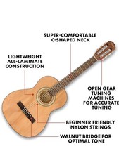 Fender 25n 4 classical - 3/4,