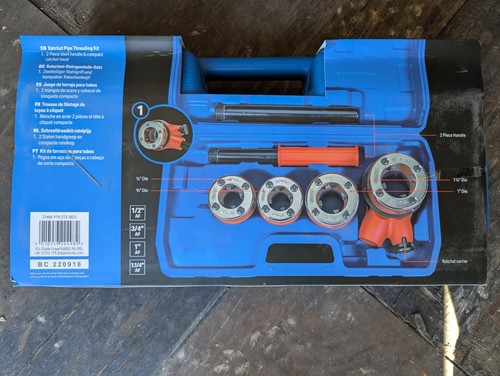 Pipe threader 1 - up, 1/4