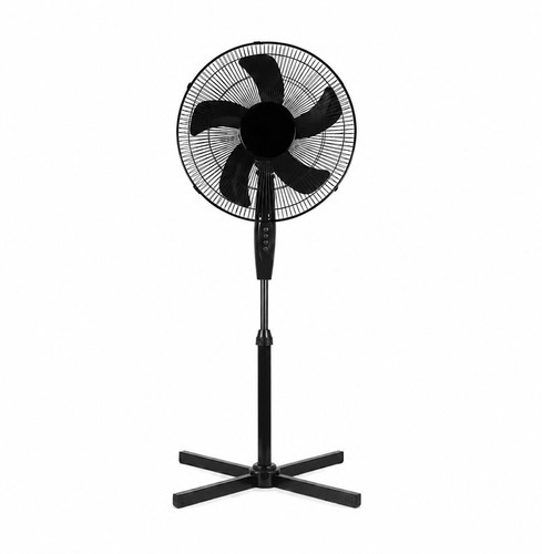 Black pedestal standing - black,