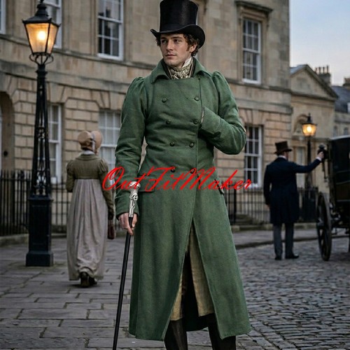Regency frock coat - coat, men