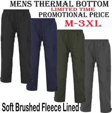 Mens thermal fleece - fleece, lined