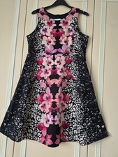 Black Floral Maternity Dress
