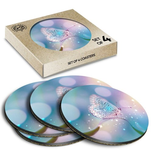 Boxed round coasters - boxed,