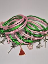6/12 Wicked Friendship Bracelets party bag filler girls birthday Charm Bracelet
