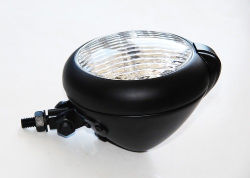 Retro black motorcycle head - retro,