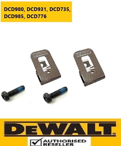 Genuine dewalt belt clip - 2x,