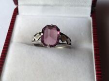 Vintage USSR 875 Silver Ring