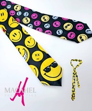 Unisex Emoji Tie Novelty