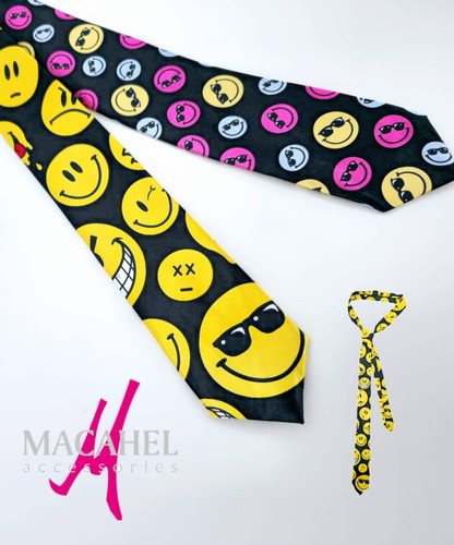 Unisex emoji tie novelty - unisex,