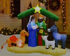 Nativity Scene Christmas Yard