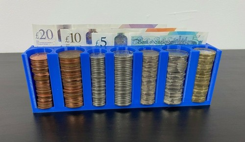 Coin cash note money organiser - coin,