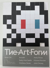 THE ART FORM PRINT MAGAZINE 04 -  WITH RARE SPACE INVADER COVER