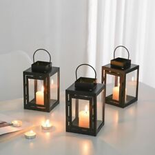 Decorative Candle Holder Lantern Lamp Hanging Lantern Outdoor Courtyard Decor UK