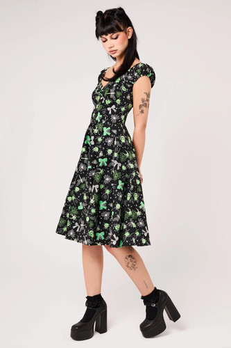 Hell bunny millie dress - hell,