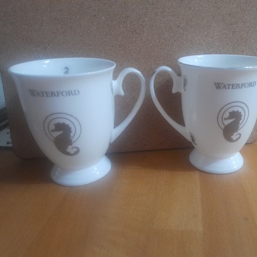 Waterford seahorse mugs - mugs, x