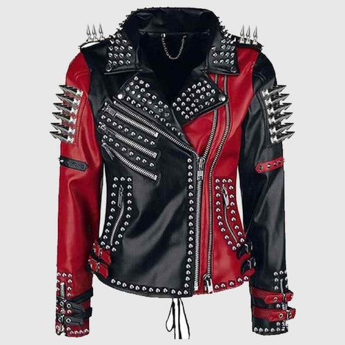 Men women studded leather - studded,