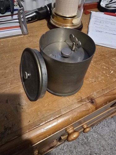 Steel barograph cylinder - steel,