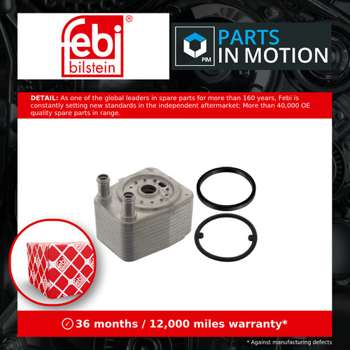 Oil cooler fits golf - fits, 3.2