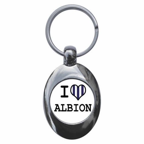 Heart love albion keyring - love,