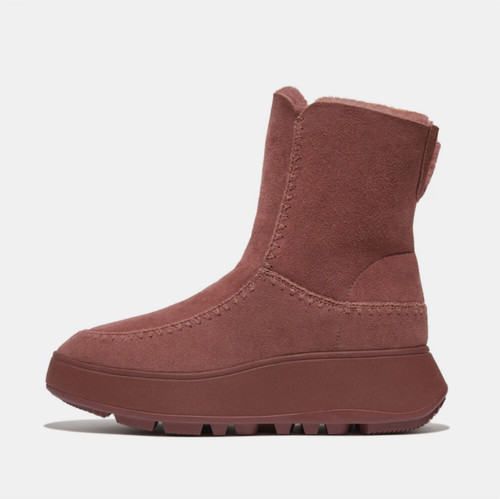 Fitflop shearling flatform - flatform, moc