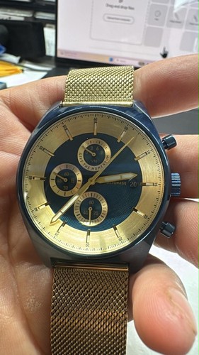 New mens 43mm detomaso - mens, blue