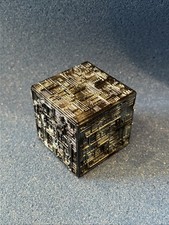Borg Cube. Micro Machines. Star Trek Ships.