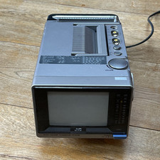 VINTAGE 1980s JVC CX-60GB MINIATURE CRT TV COLOUR MONITOR SCREEN PROP