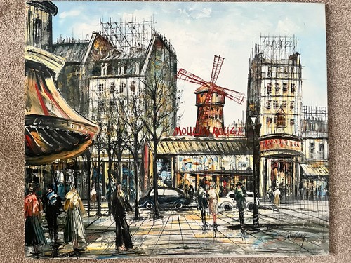 Moulin rouge paris unframed - moulin,