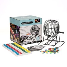 Large Metal Party Bingo Cage