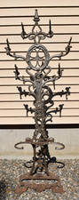 Antique Cast Iron Hall Tree