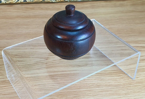 Hand made lidded bowl small - made,