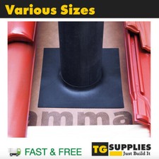 EPDM Roofing Pipe Flashing Pipe Seal - Various Sizes 