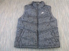 Vintage Nike Gilet Teens 13-15 Years Extra Large XL Windbreaker Grey Insulated