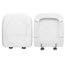 Nora Kerasan Wood Coated Polyester White Wood Water Cover