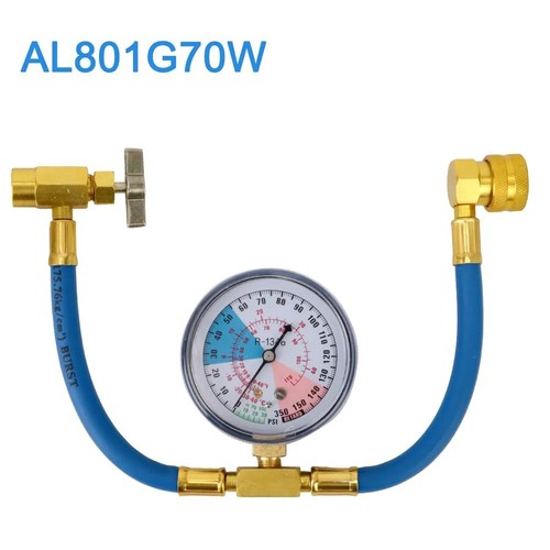 R134a refrigerante open valve - open,