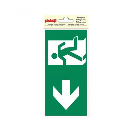 Left emergency exit sticker - emergency,