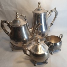 Vintage Silver Plated 4 psc