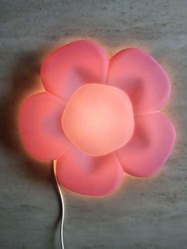 Used led wall - wall, flower