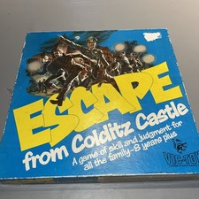 COMPLETE: Vintage ESCAPE FROM COLDITZ CASTLE Board Game 1972