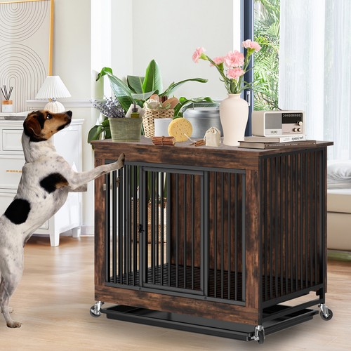 Dog crate with detachable - crate,