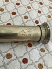 Ross London Naval Telescope Lt James H C East (HMS Alert) 19th century