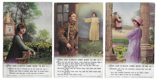 Ww1 sentimental postcards - sentimental,