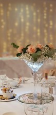 Large Martini Glass Vase