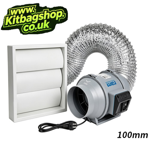 Inline shower extractor fan - shower,