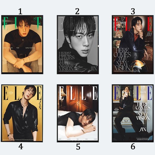 Bts jin stars - bts, elle