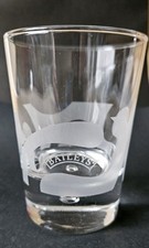 Bailey's Etched Swirl Glass