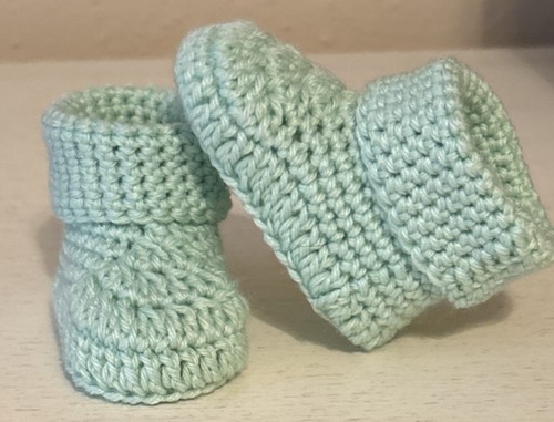 Handmade pastel green crochet - handmade,