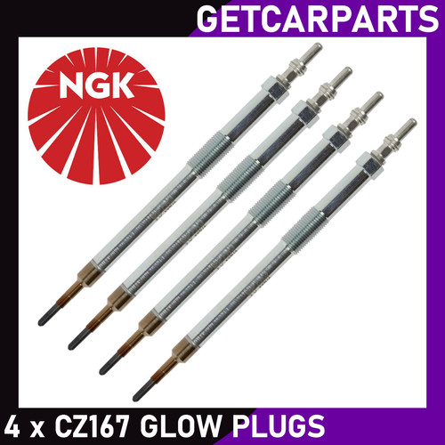 Ngk cz167 glow - 4, plugs