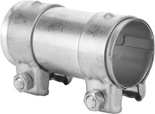 Exhaust Pipe Butt Joint Clamp 2"/51mm Connector Double Clamp Joiner